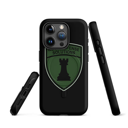 Magsafe Tough Case for iPhone | Rook Defense Solutions | Emblem Logo