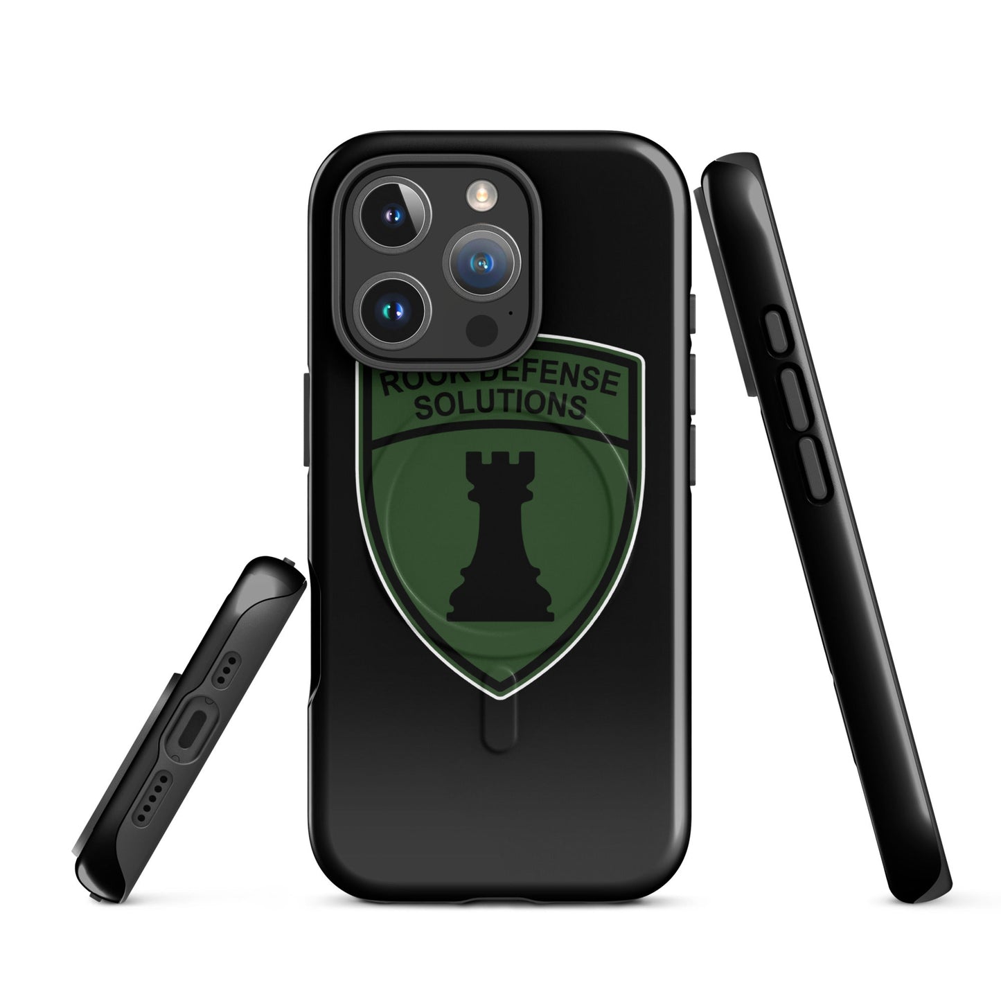 Magsafe Tough Case for iPhone | Rook Defense Solutions | Emblem Logo