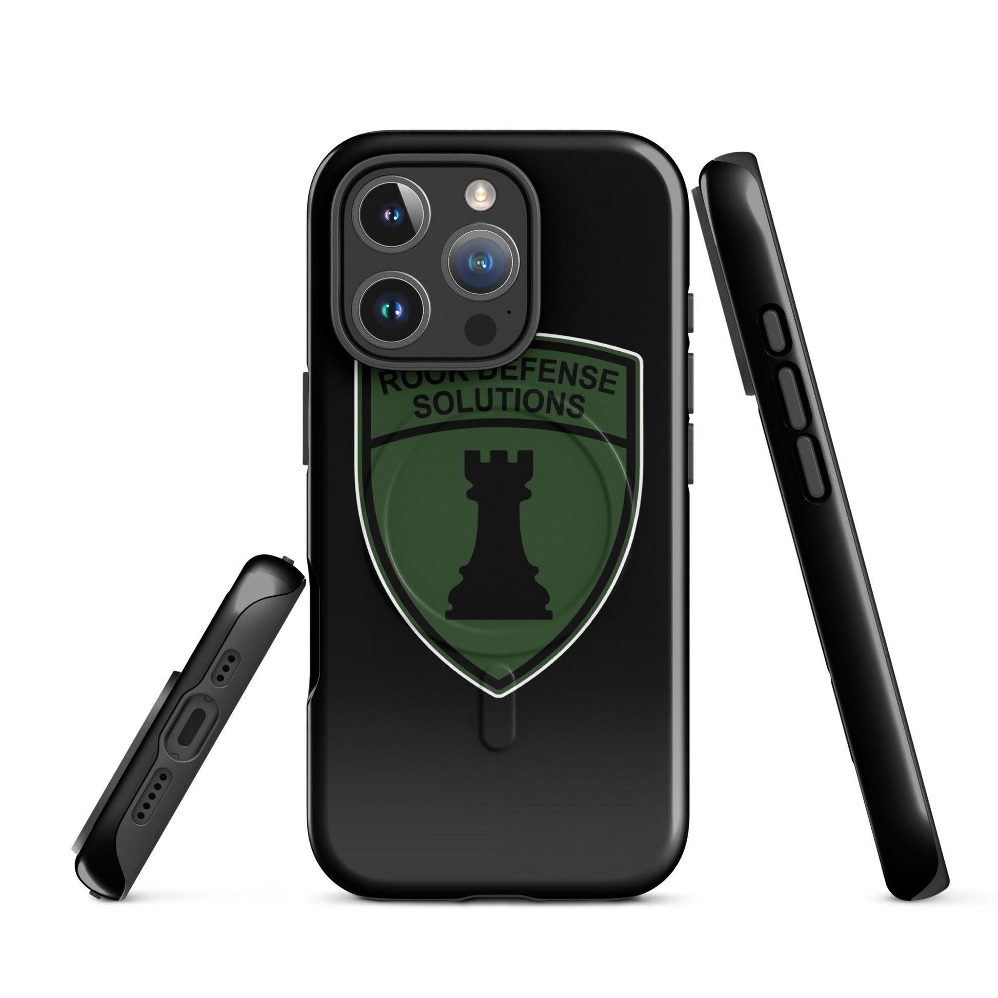 Magsafe Tough Case for iPhone | Rook Defense Solutions | Emblem Logo
