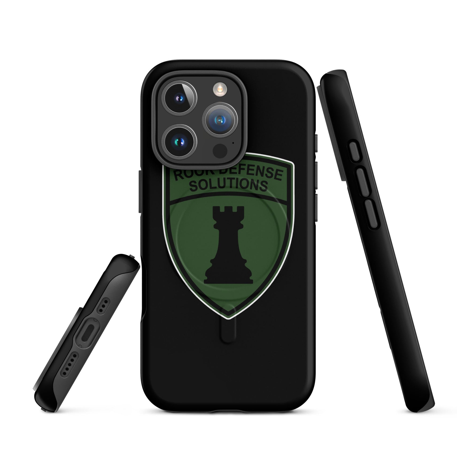 Magsafe Tough Case for iPhone | Rook Defense Solutions | Emblem Logo