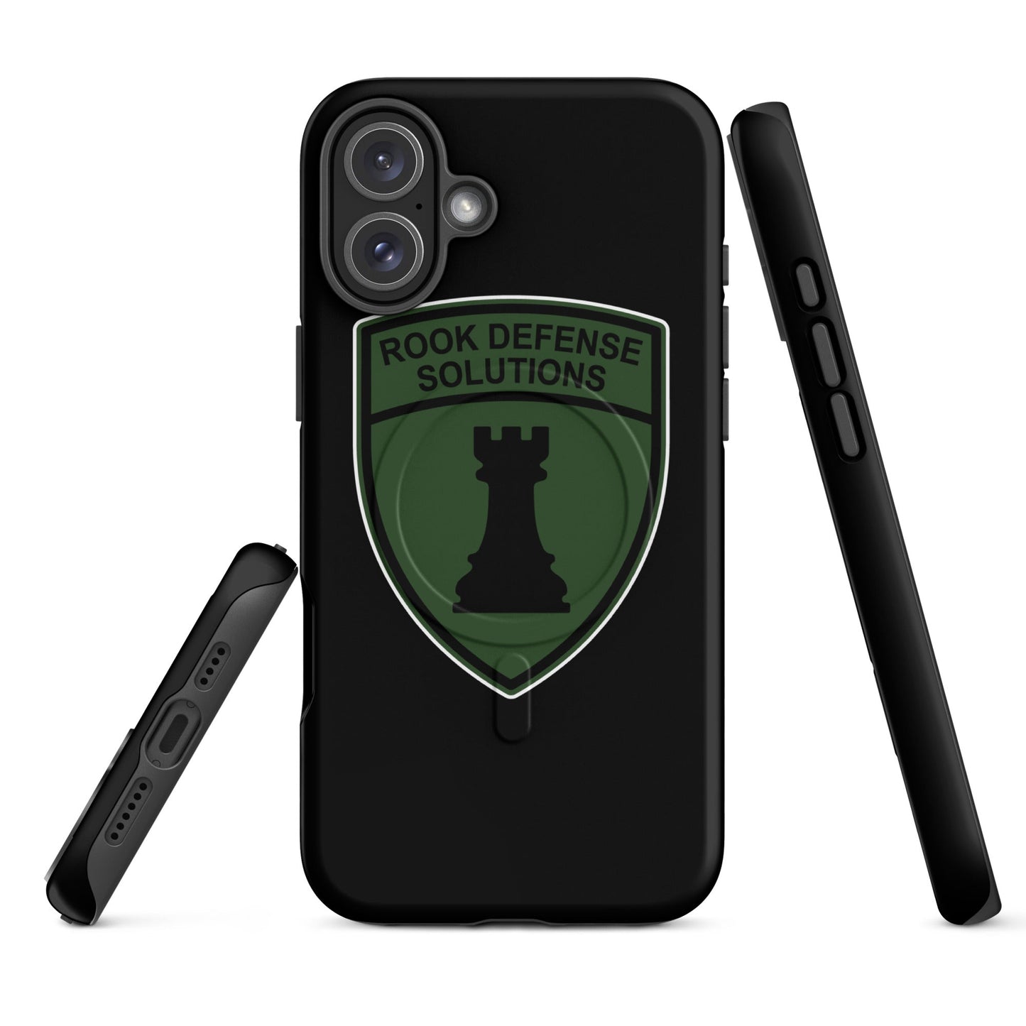 Magsafe Tough Case for iPhone | Rook Defense Solutions | Emblem Logo