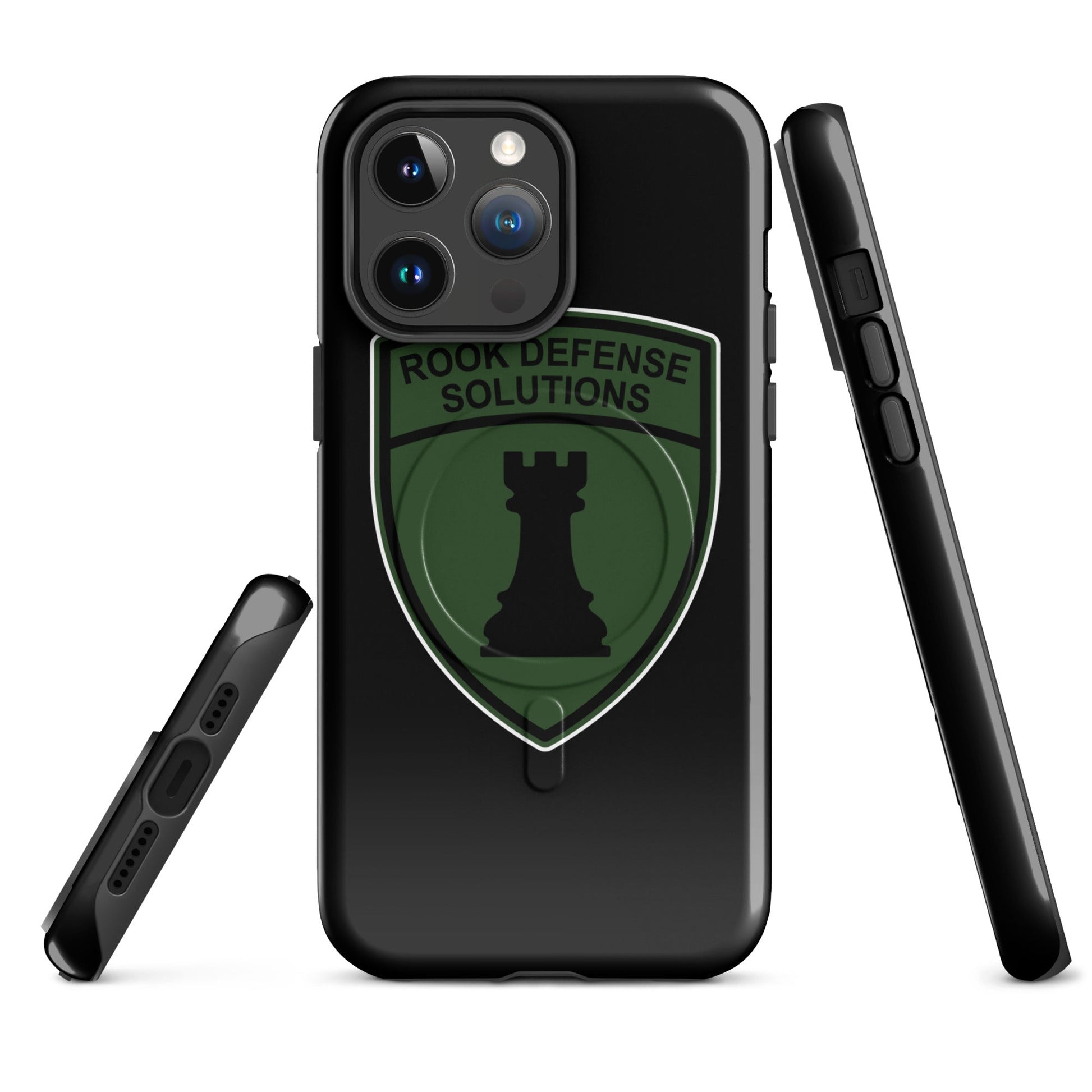 Magsafe Tough Case for iPhone | Rook Defense Solutions | Emblem Logo