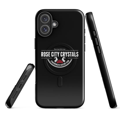 Magsafe Tough Case for iPhone | Rose City Crystals | Script Logo