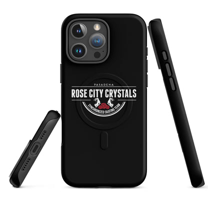 Magsafe Tough Case for iPhone | Rose City Crystals | Script Logo