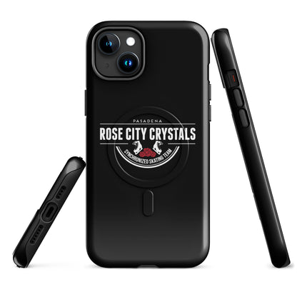 Magsafe Tough Case for iPhone | Rose City Crystals | Script Logo