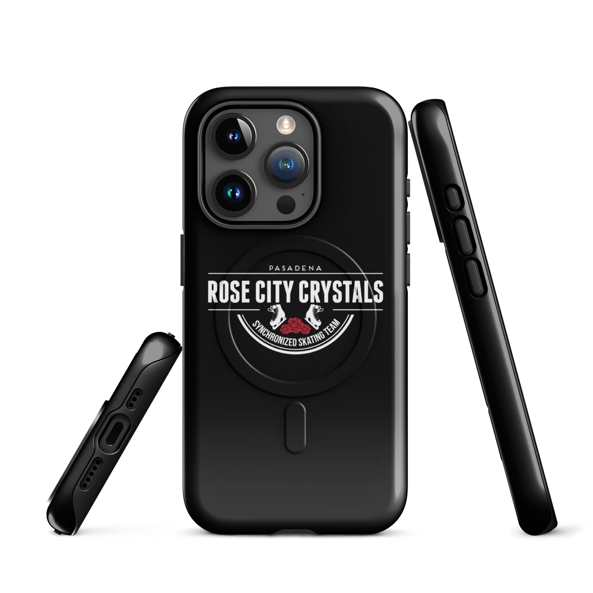 Magsafe Tough Case for iPhone | Rose City Crystals | Script Logo