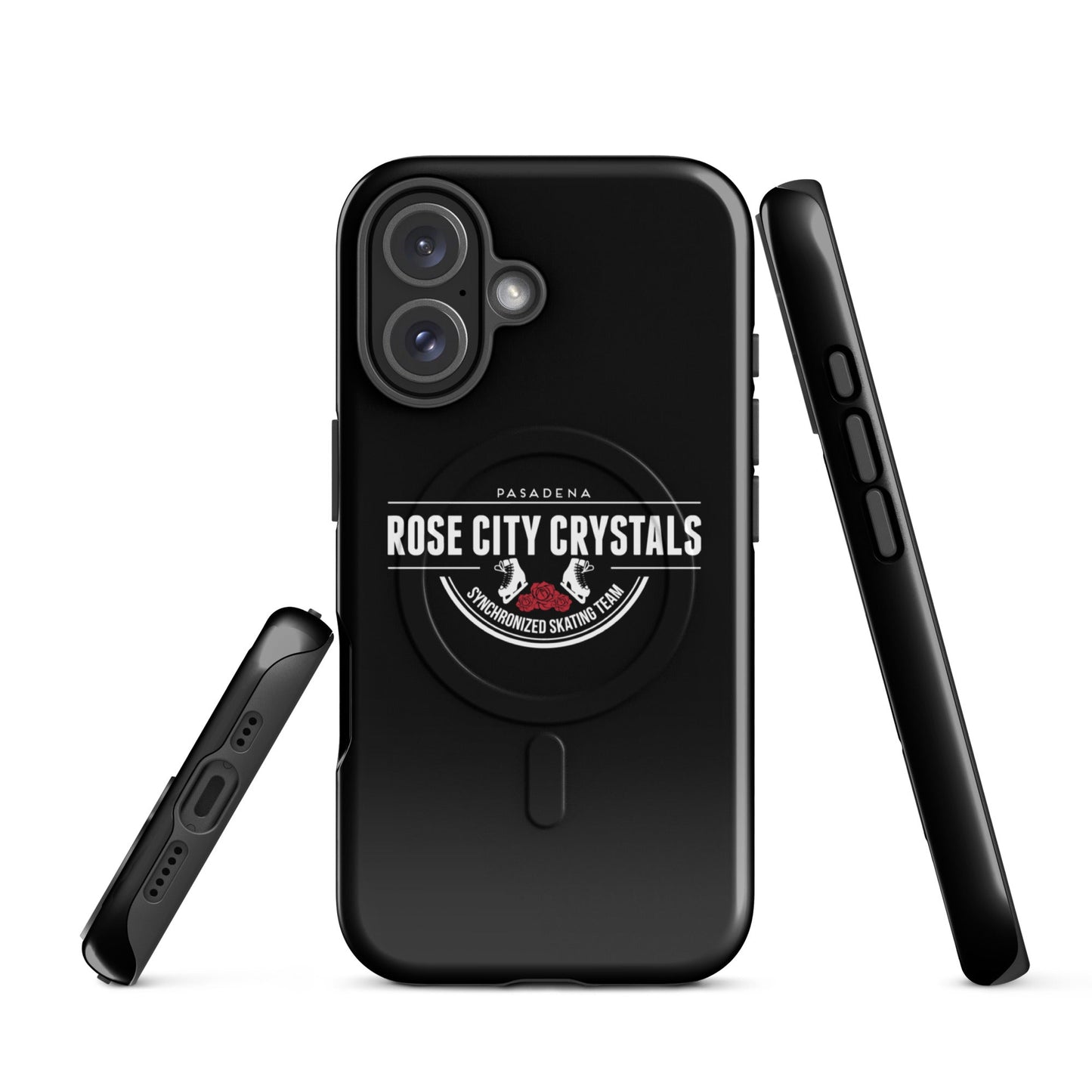 Magsafe Tough Case for iPhone | Rose City Crystals | Script Logo
