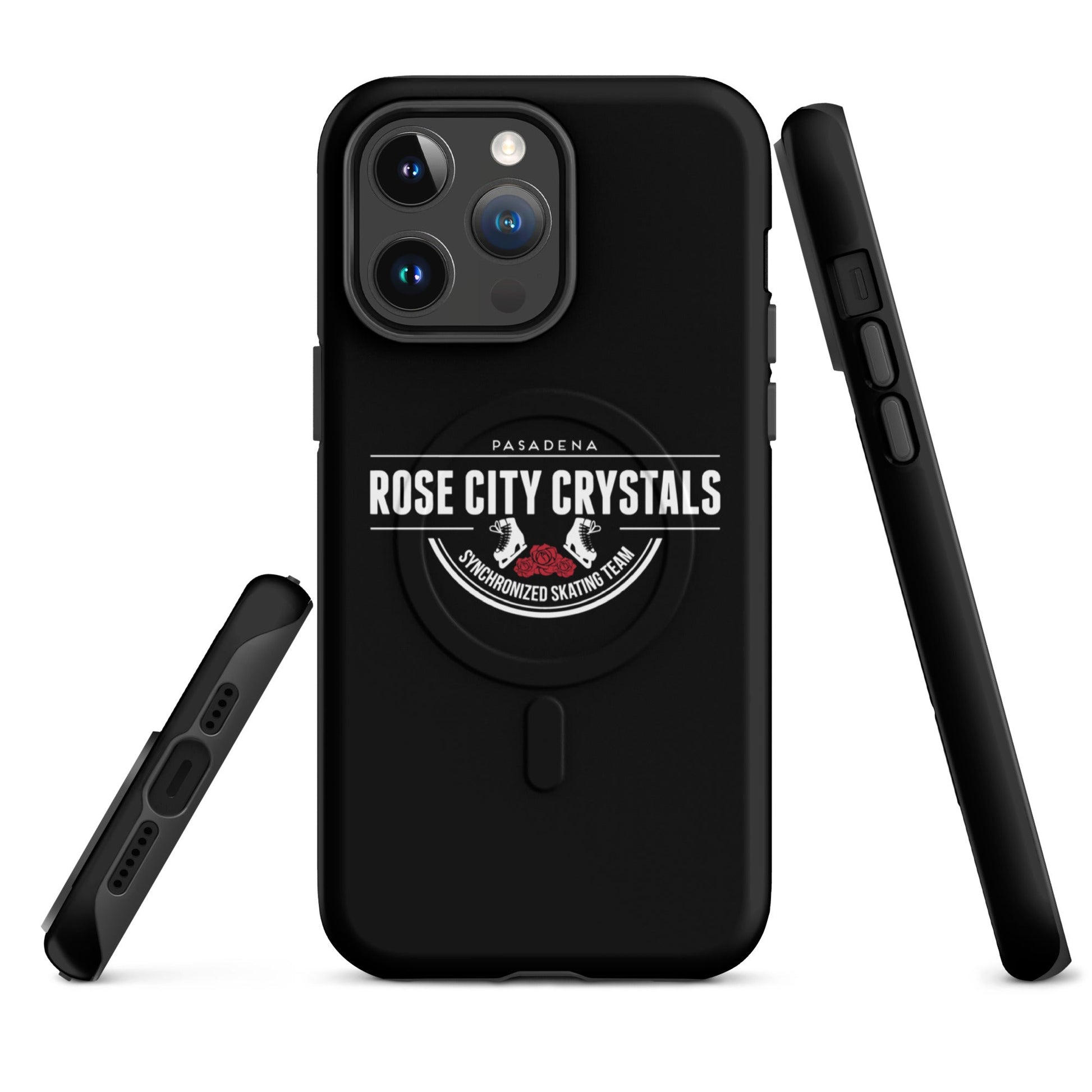 Magsafe Tough Case for iPhone | Rose City Crystals | Script Logo