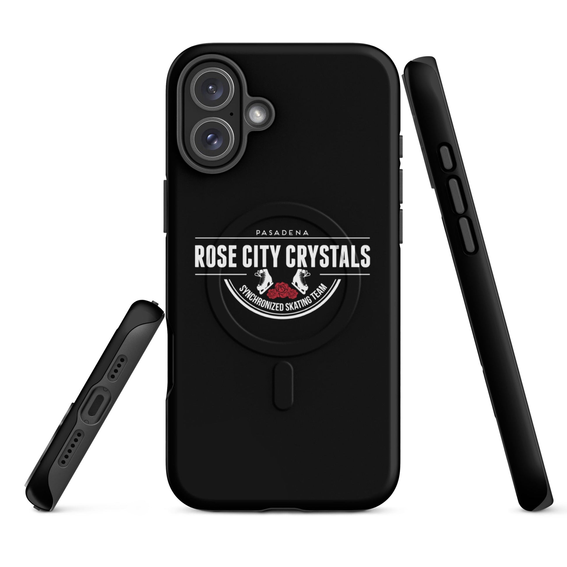 Magsafe Tough Case for iPhone | Rose City Crystals | Script Logo
