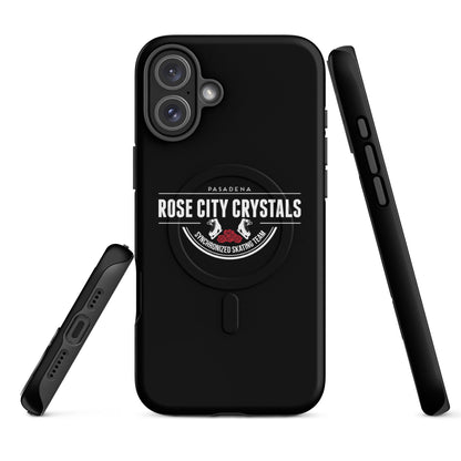 Magsafe Tough Case for iPhone | Rose City Crystals | Script Logo