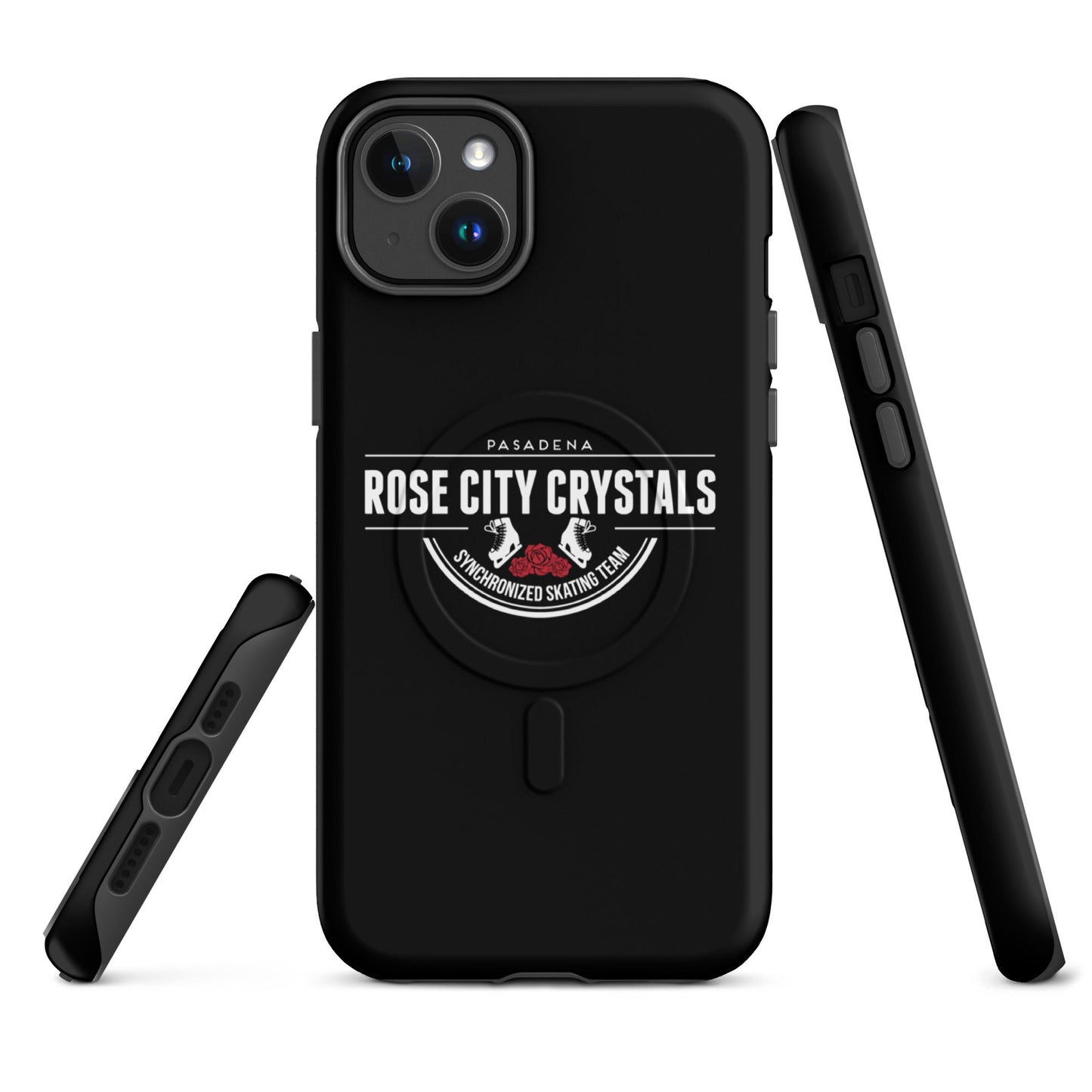 Magsafe Tough Case for iPhone | Rose City Crystals | Script Logo