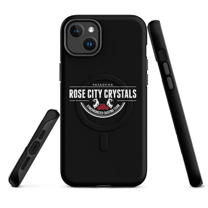 Magsafe Tough Case for iPhone | Rose City Crystals | Script Logo