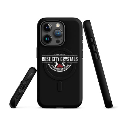 Magsafe Tough Case for iPhone | Rose City Crystals | Script Logo