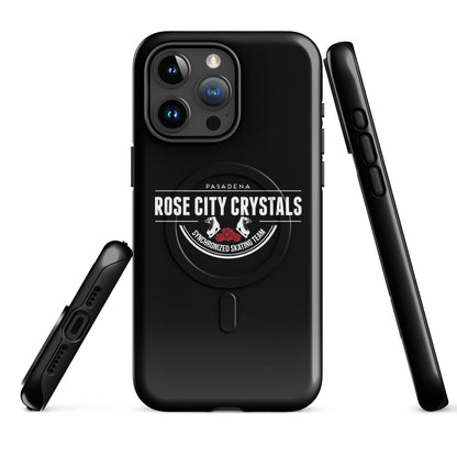 Magsafe Tough Case for iPhone | Rose City Crystals | Script Logo