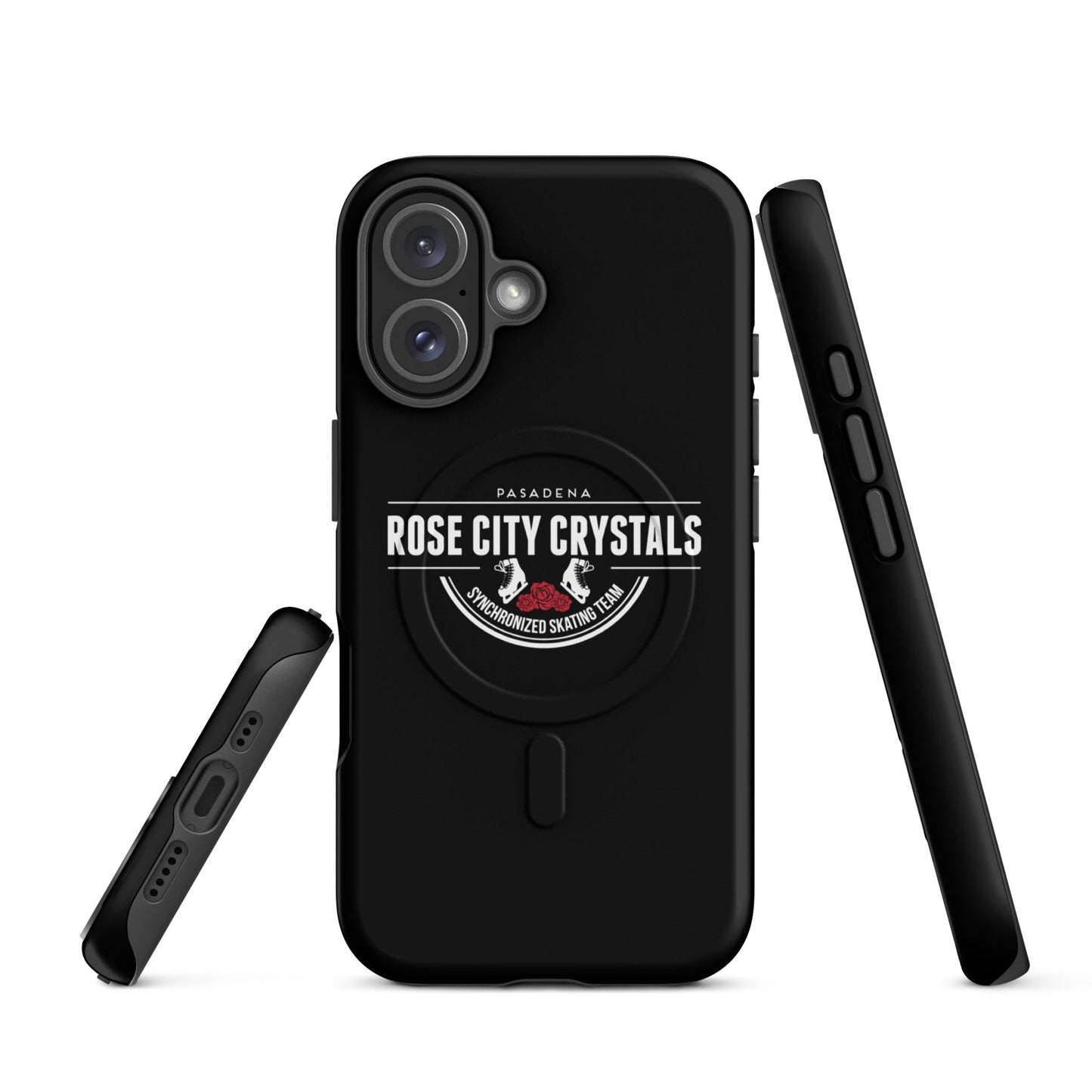 Magsafe Tough Case for iPhone | Rose City Crystals | Script Logo
