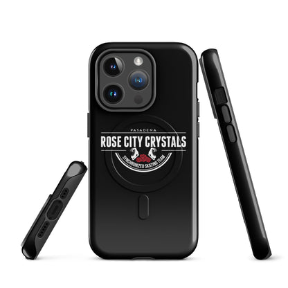 Magsafe Tough Case for iPhone | Rose City Crystals | Script Logo