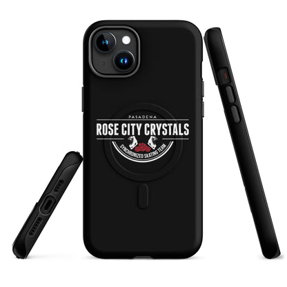 Magsafe Tough Case for iPhone | Rose City Crystals | Script Logo