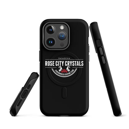 Magsafe Tough Case for iPhone | Rose City Crystals | Script Logo