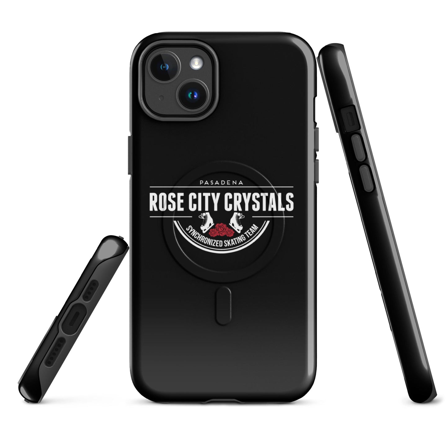 Magsafe Tough Case for iPhone | Rose City Crystals | Script Logo