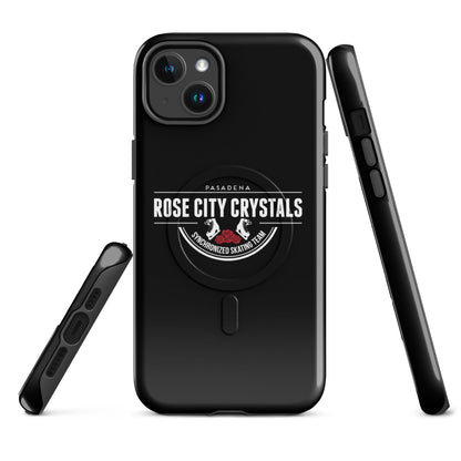 Magsafe Tough Case for iPhone | Rose City Crystals | Script Logo