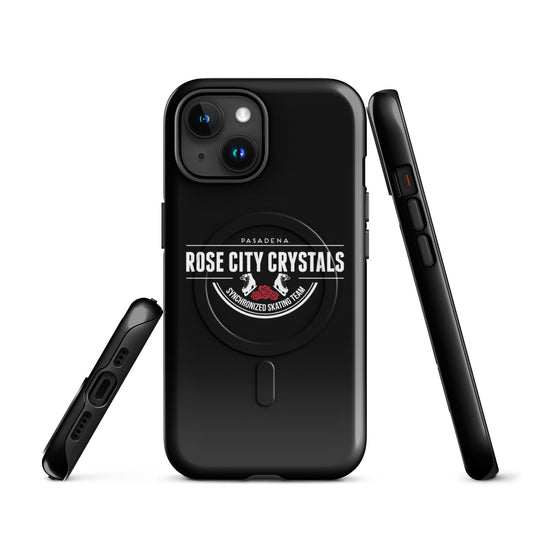 Magsafe Tough Case for iPhone | Rose City Crystals | Script Logo