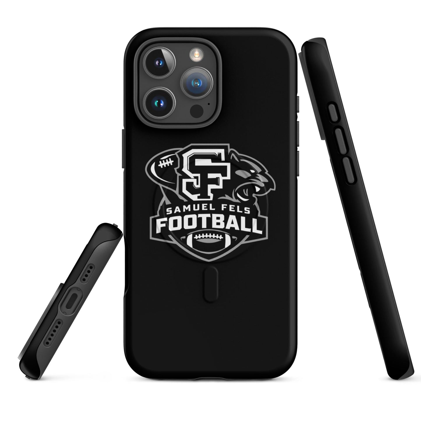 Magsafe Tough Case for iPhone | Samuel Fels Football | Crest Logo