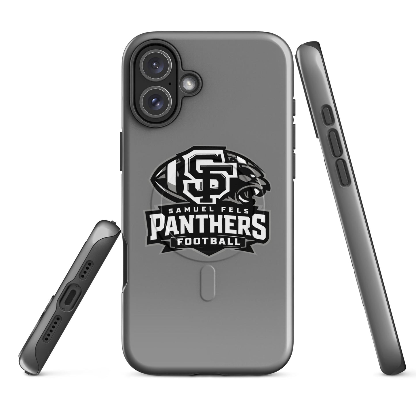 Magsafe Tough Case for iPhone | Samuel Fels Football | Emblem Logo