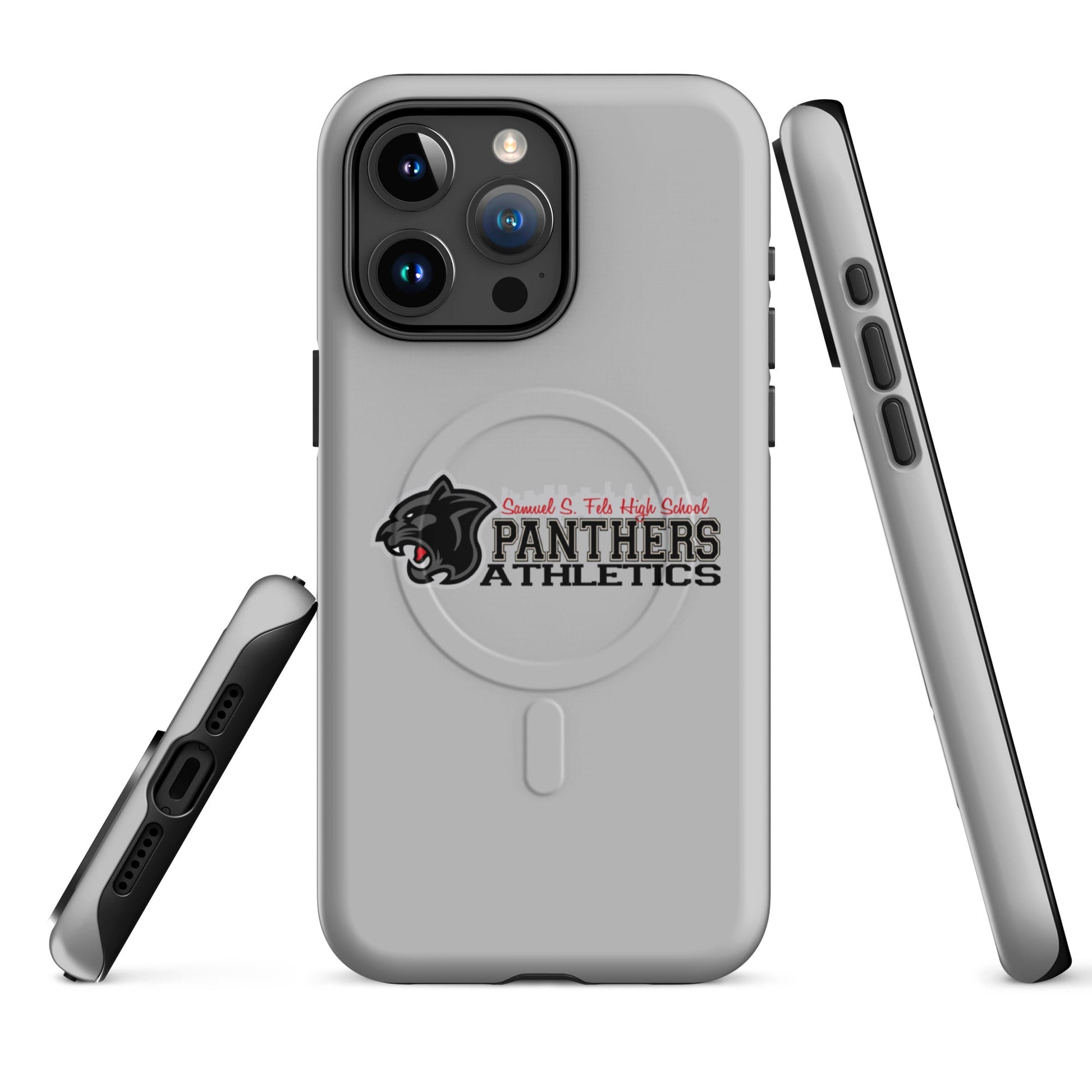 Magsafe Tough Case for iPhone | Samuel Fels Football | Vanguard Logo
