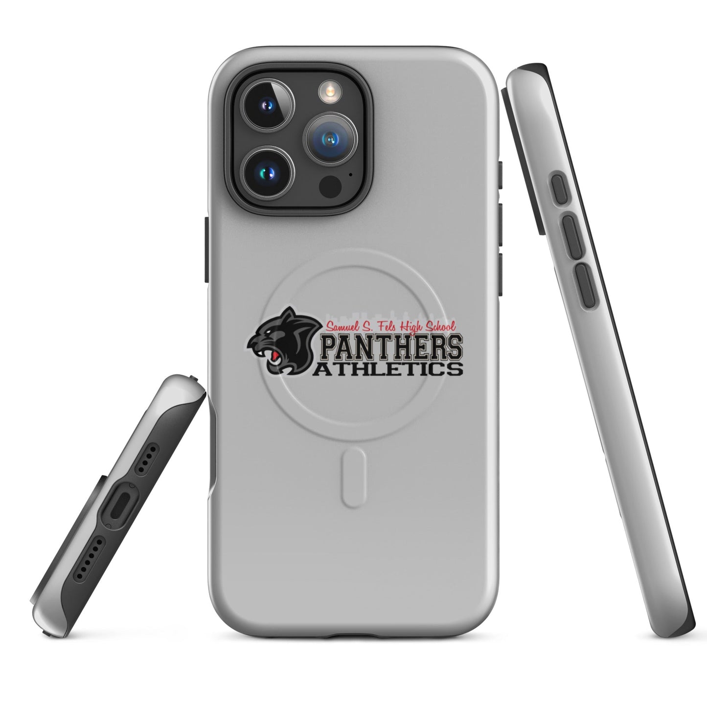 Magsafe Tough Case for iPhone | Samuel Fels Football | Vanguard Logo