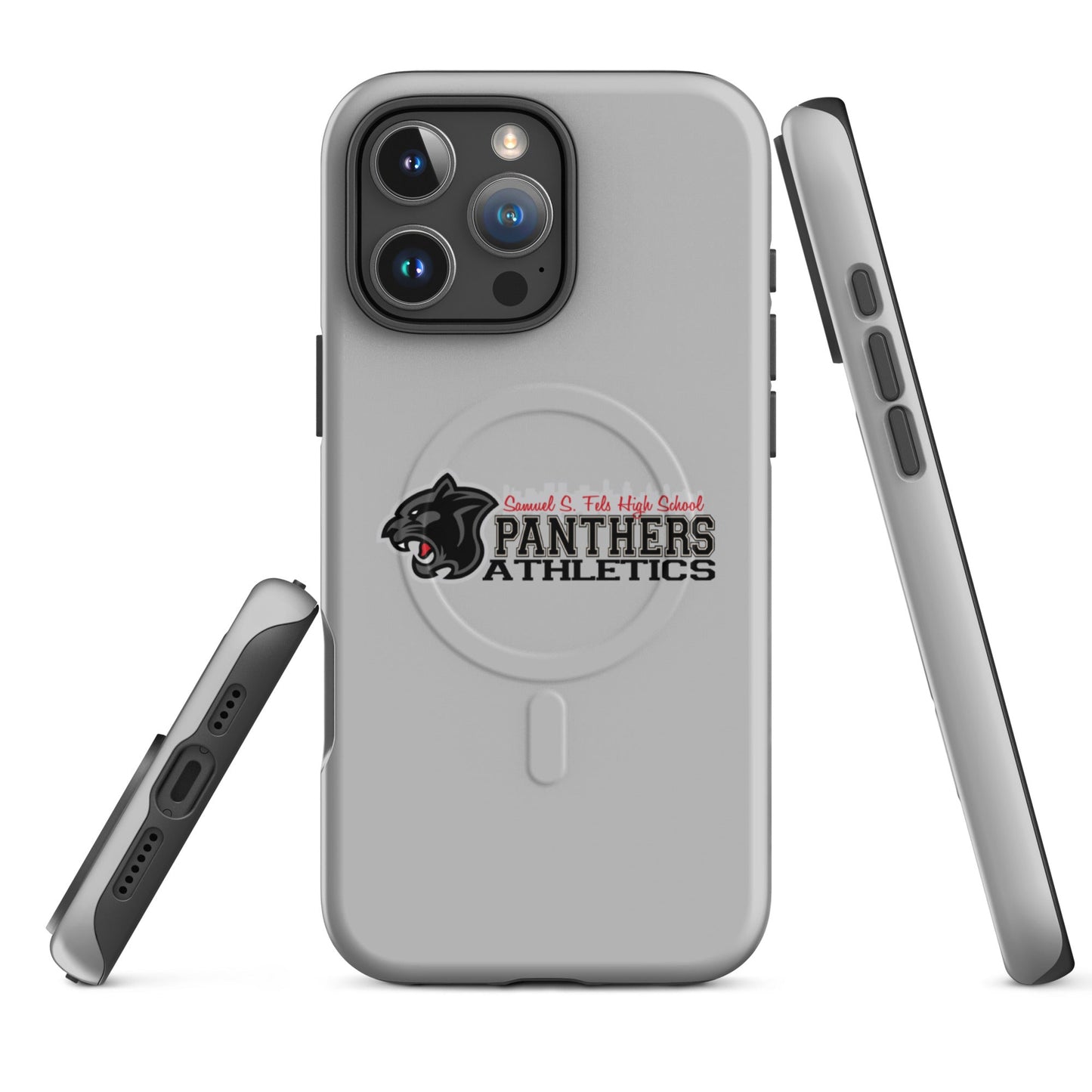 Magsafe Tough Case for iPhone | Samuel Fels Football | Vanguard Logo