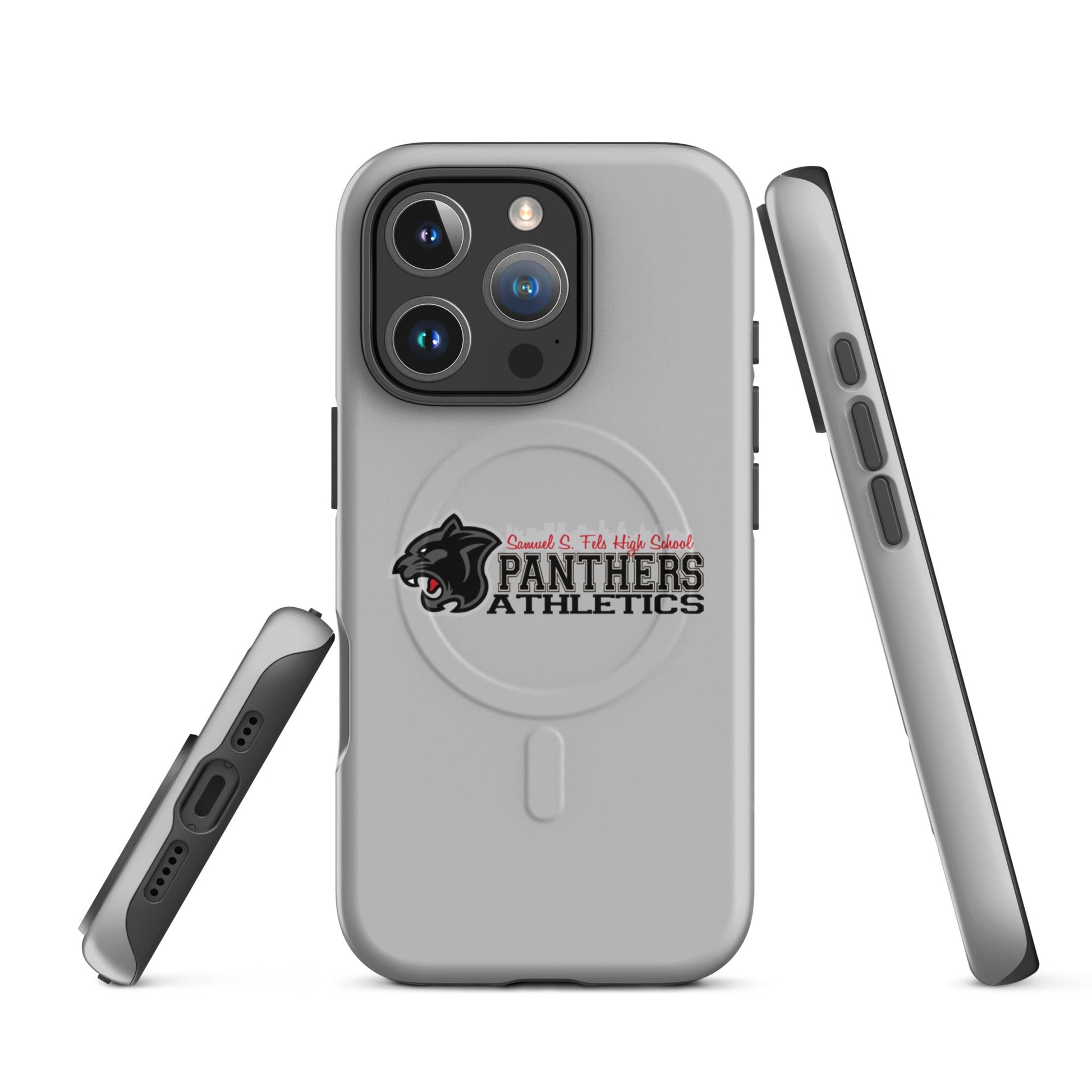 Magsafe Tough Case for iPhone | Samuel Fels Football | Vanguard Logo