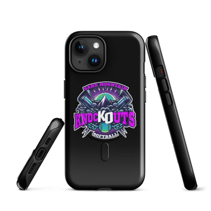 Magsafe Tough Case for iPhone | Sand Mountain Knockouts | Ball & Bat Logo