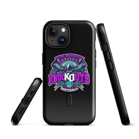 Magsafe Tough Case for iPhone | Sand Mountain Knockouts | Ball & Bat Logo
