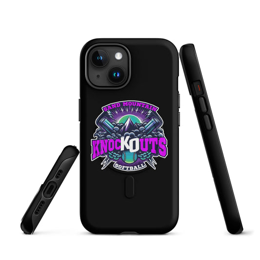 Magsafe Tough Case for iPhone | Sand Mountain Knockouts | Ball & Bat Logo