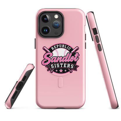 Magsafe Tough Case for iPhone | Sandlot Sisters | Badge Logo
