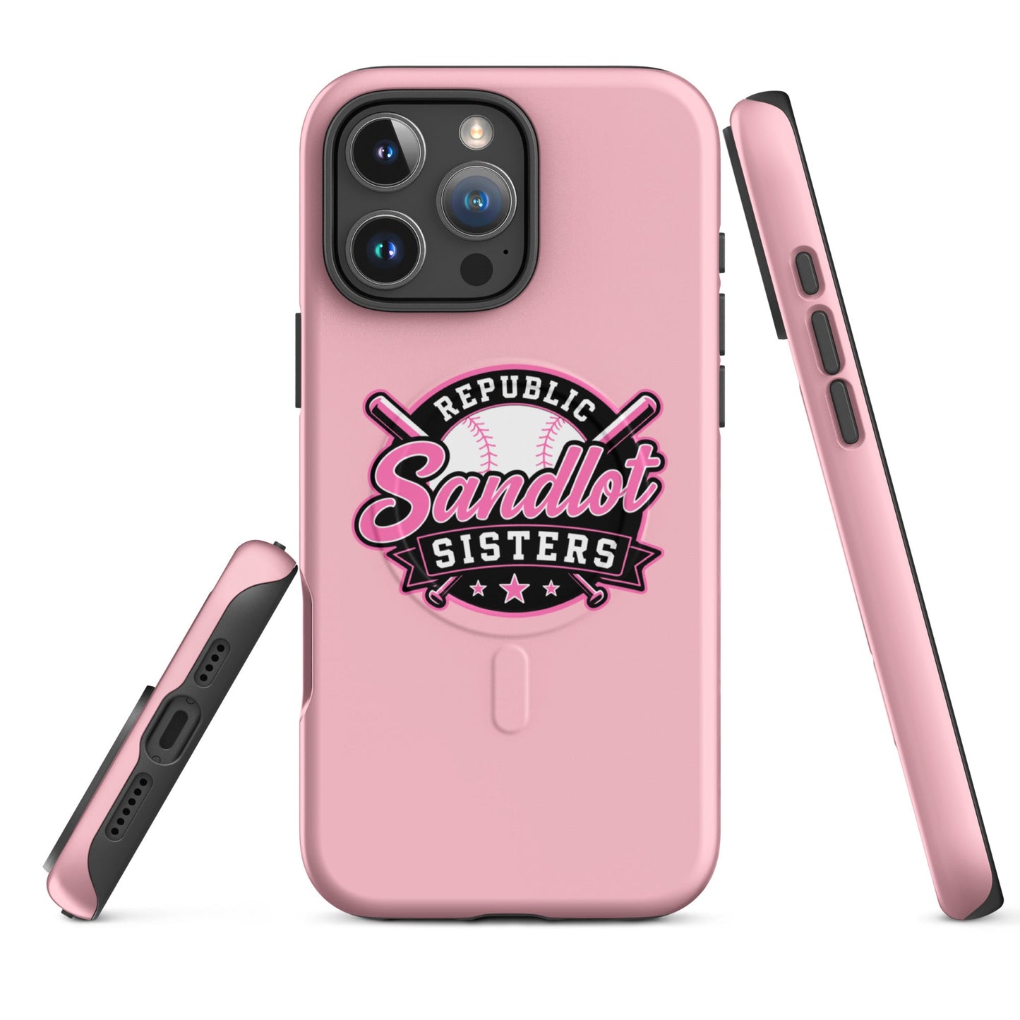 Magsafe Tough Case for iPhone | Sandlot Sisters | Badge Logo