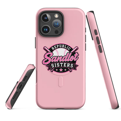 Magsafe Tough Case for iPhone | Sandlot Sisters | Badge Logo