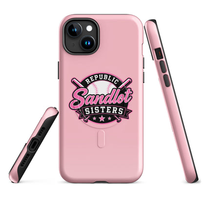 Magsafe Tough Case for iPhone | Sandlot Sisters | Badge Logo
