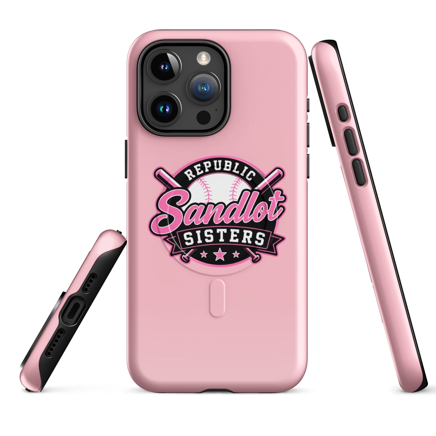 Magsafe Tough Case for iPhone | Sandlot Sisters | Badge Logo
