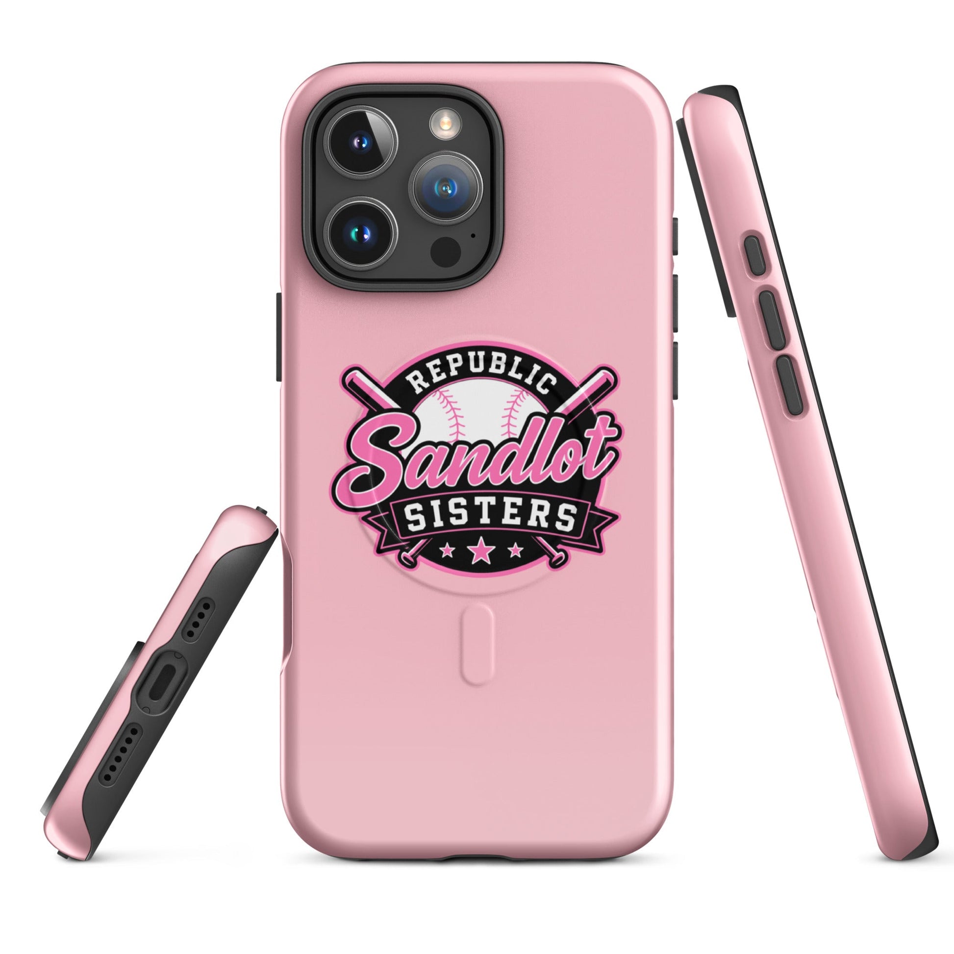 Magsafe Tough Case for iPhone | Sandlot Sisters | Badge Logo