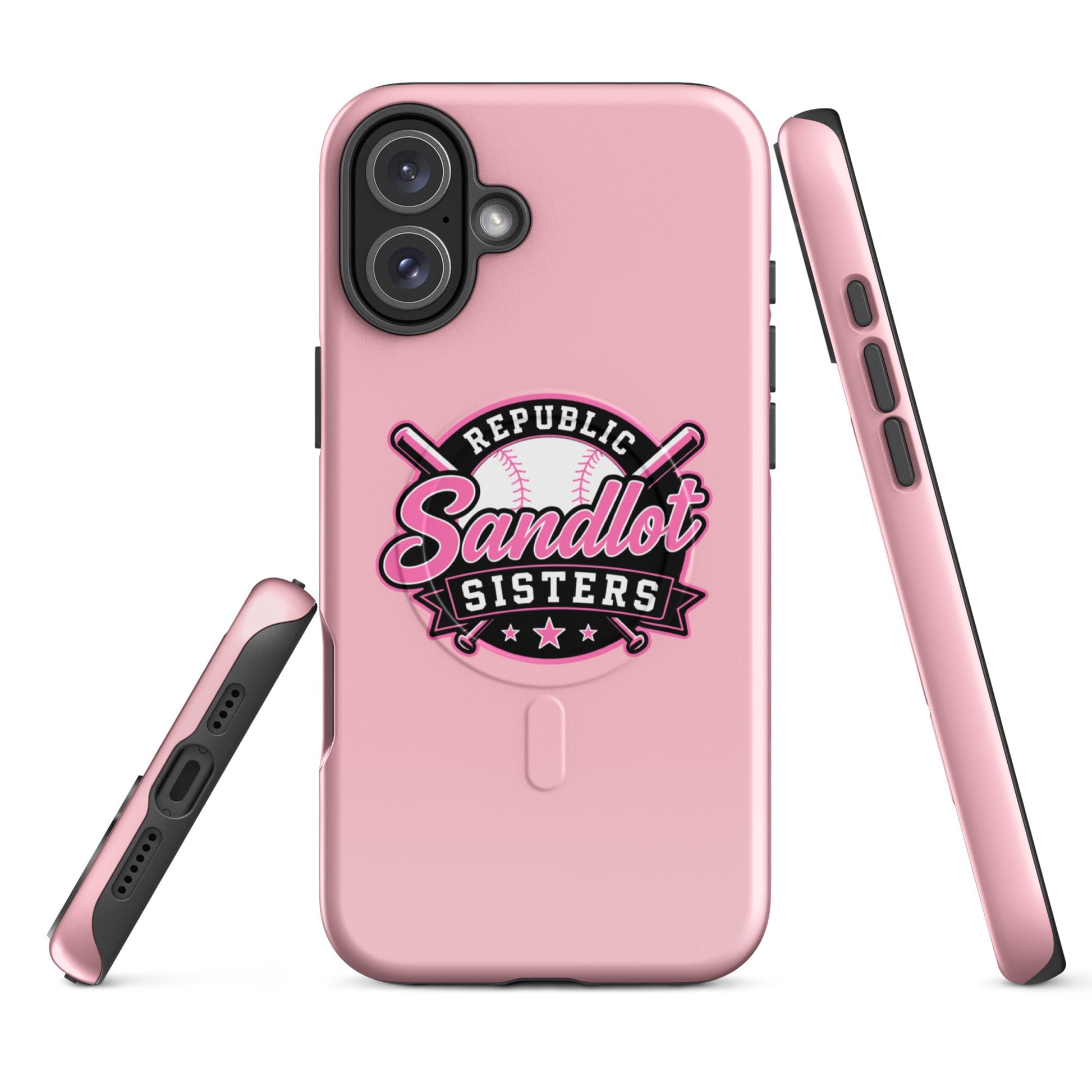 Magsafe Tough Case for iPhone | Sandlot Sisters | Badge Logo