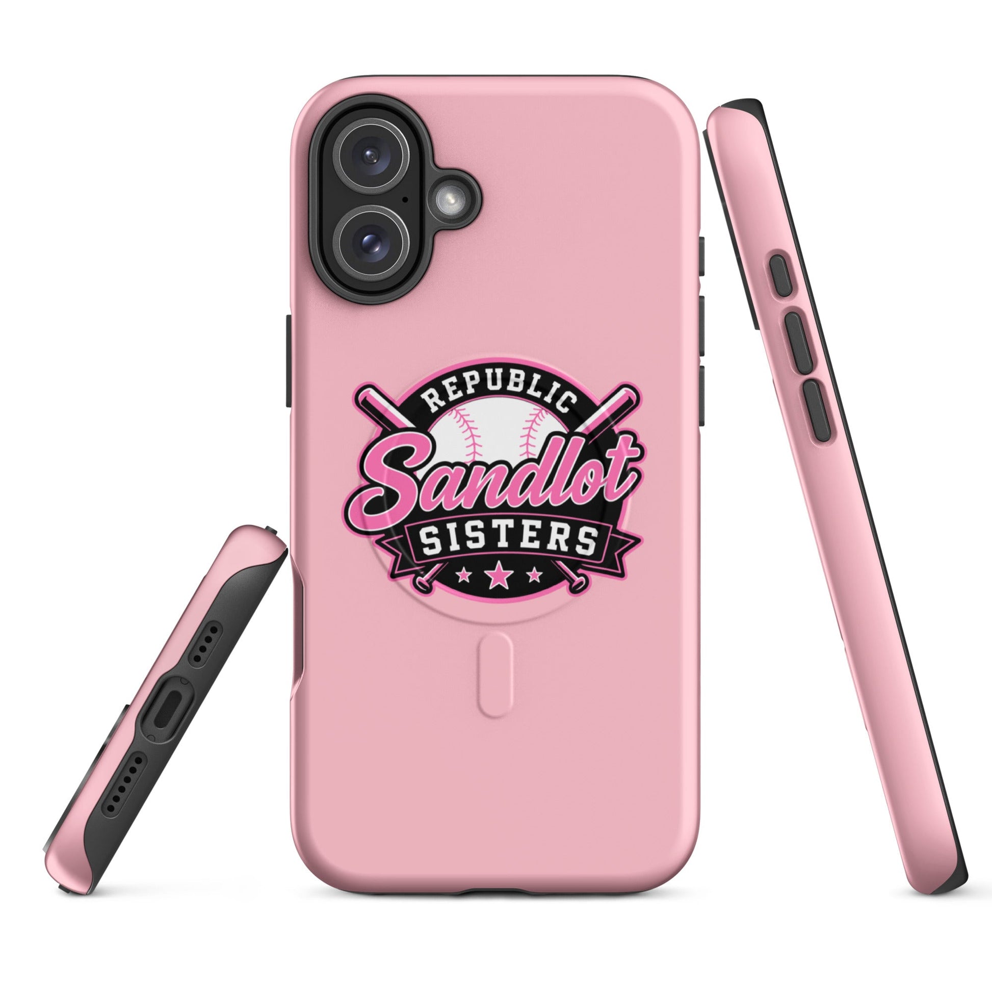 Magsafe Tough Case for iPhone | Sandlot Sisters | Badge Logo