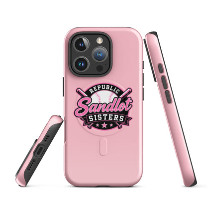 Magsafe Tough Case for iPhone | Sandlot Sisters | Badge Logo