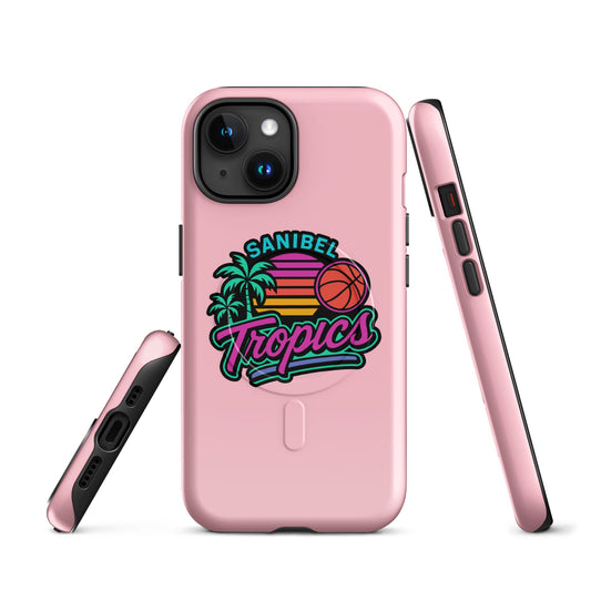 Magsafe Tough Case for iPhone | Sanibel Tropics | Coastal Clash Logo