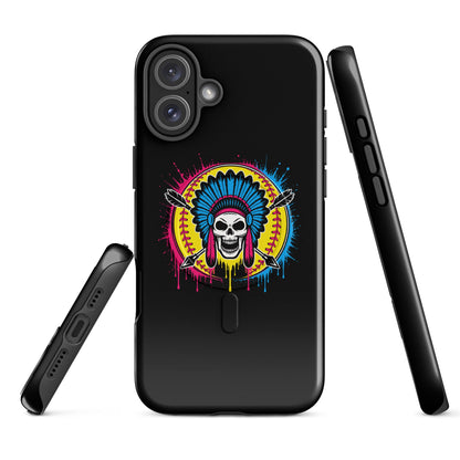 Magsafe Tough Case for iPhone | Savage Softball | Emblem Logo