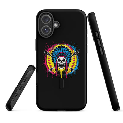 Magsafe Tough Case for iPhone | Savage Softball | Emblem Logo