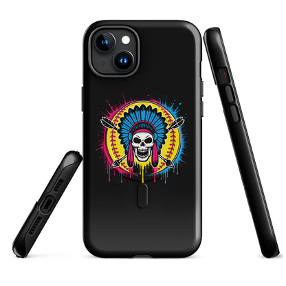 Magsafe Tough Case for iPhone | Savage Softball | Emblem Logo