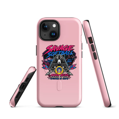 Magsafe Tough Case for iPhone | Savage Softball | Mascot Logo