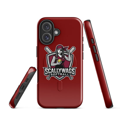 Magsafe Tough Case for iPhone | Scallywags Softball | Crest Logo