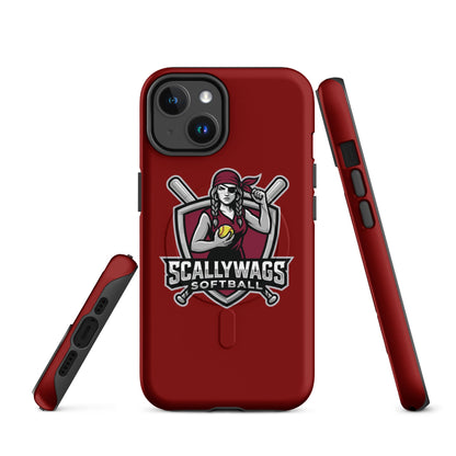Magsafe Tough Case for iPhone | Scallywags Softball | Crest Logo
